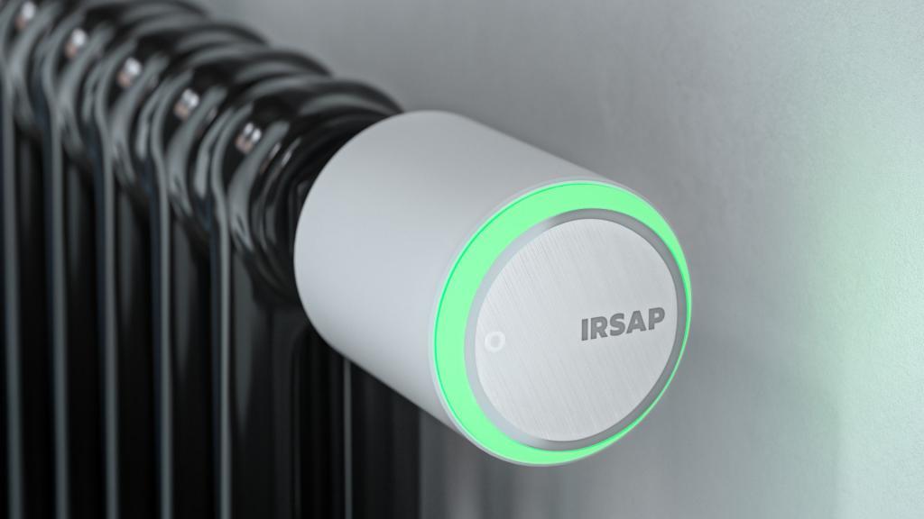 Smart Valve IRSAP NOW: valvola termostatica intelligente wifi