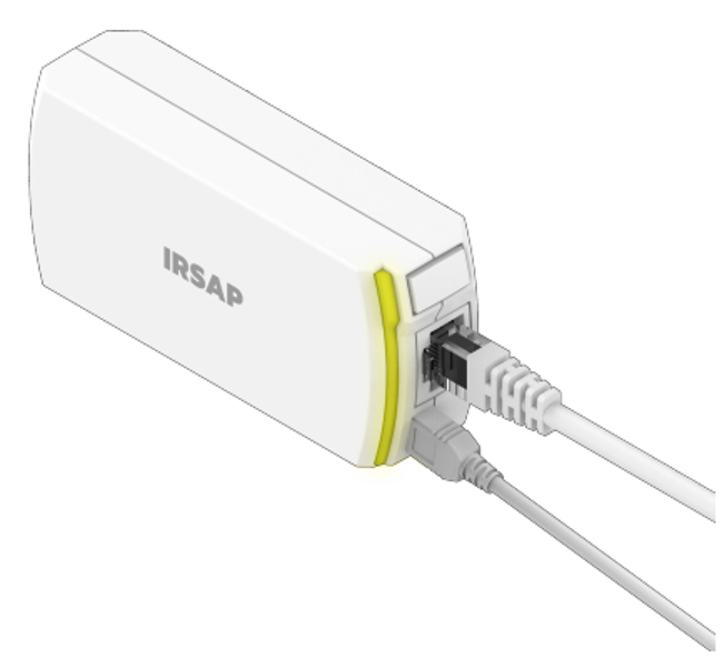 Quando il LED dell'unità di connessione è giallo, il dispositivo è offline e non può connettersi a Internet.