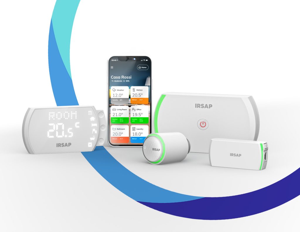 IRSAP NOW system: the 100% made in Italy smart home heating system