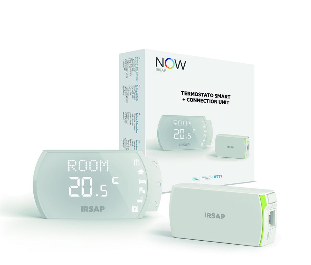 Kit Smart Thermostat termostato intelligente IRSAP NOW 