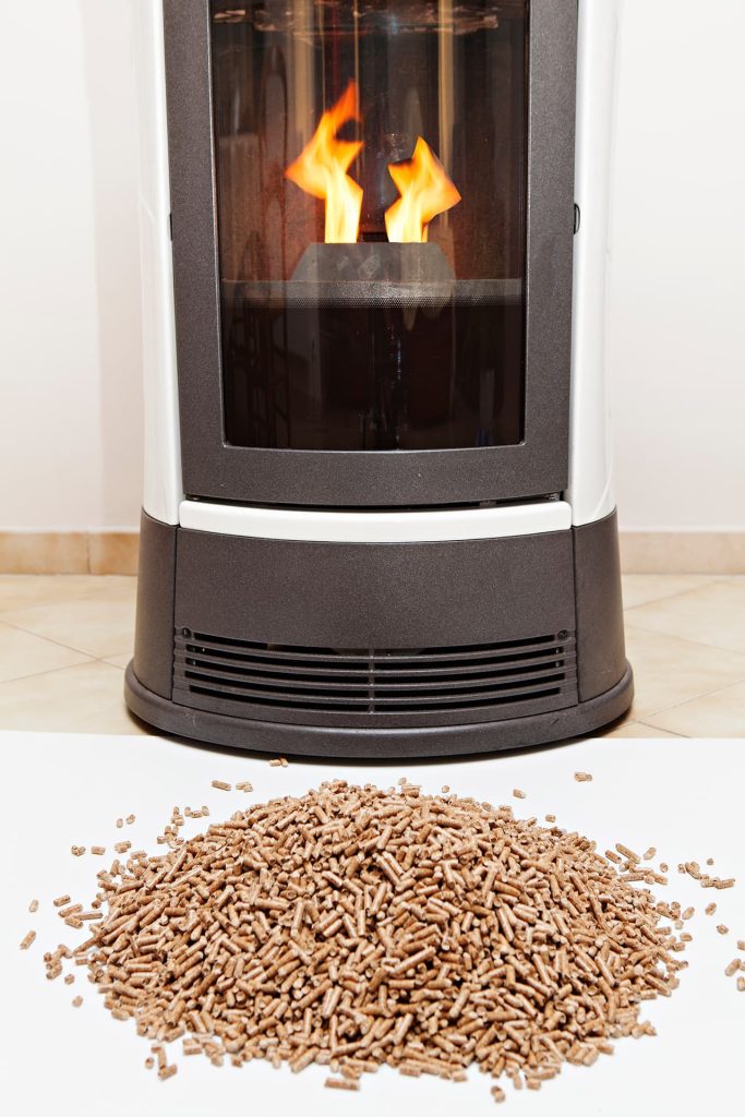 Biomass, closed fireplaces, and wood burners