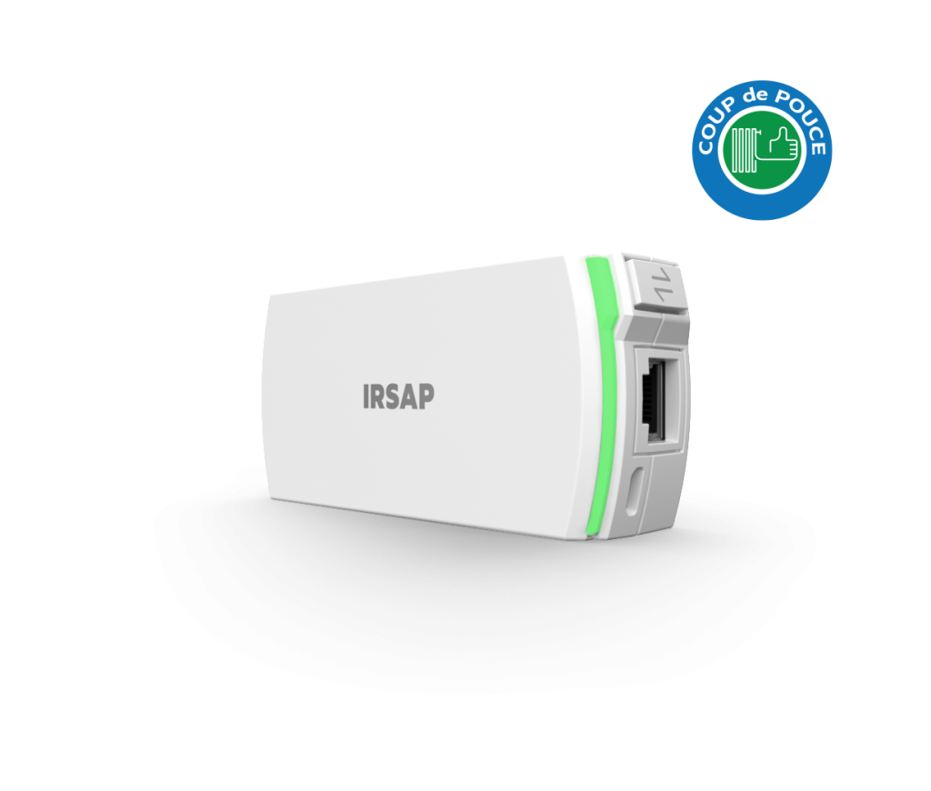 unité de liaison pour système de chauffage intelligent connecté IRSAP NOW coup de pouce